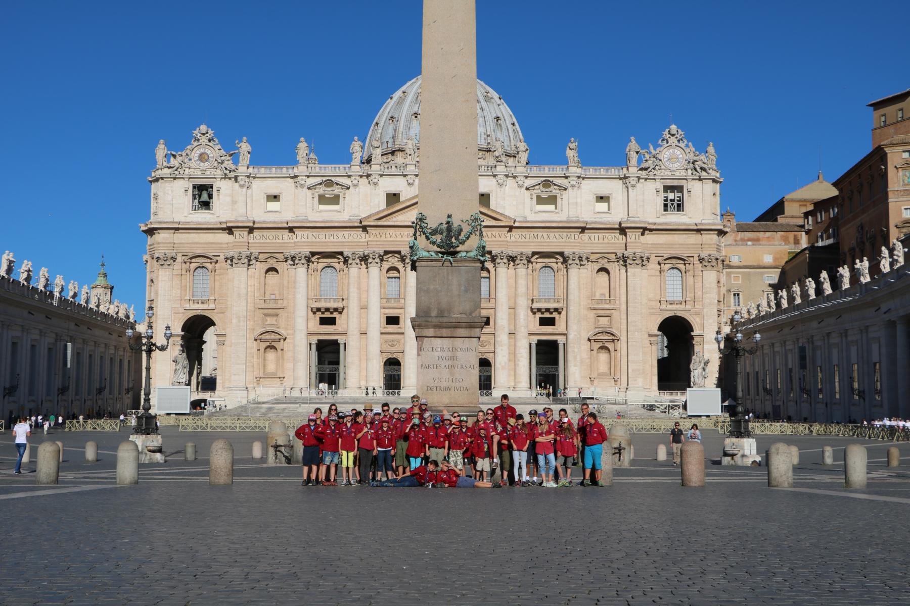 Mehr über den Artikel erfahren Sommerlager der Späher und Guides in Rom